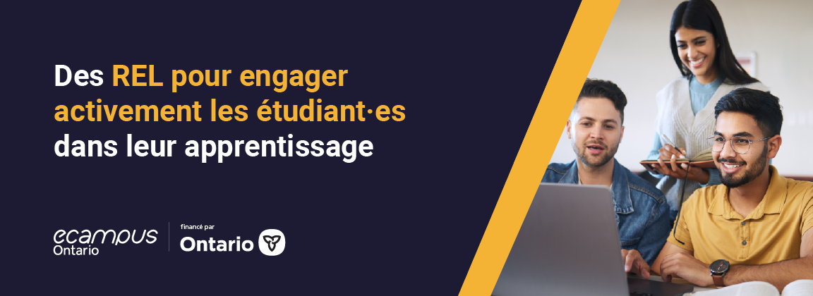 Des REL pour engager activement les étudiant·es dans leur apprentissage