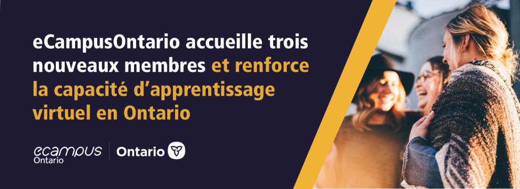 eCampusOntario Welcomes Three New Members to Expand Virtual Learning Capacity