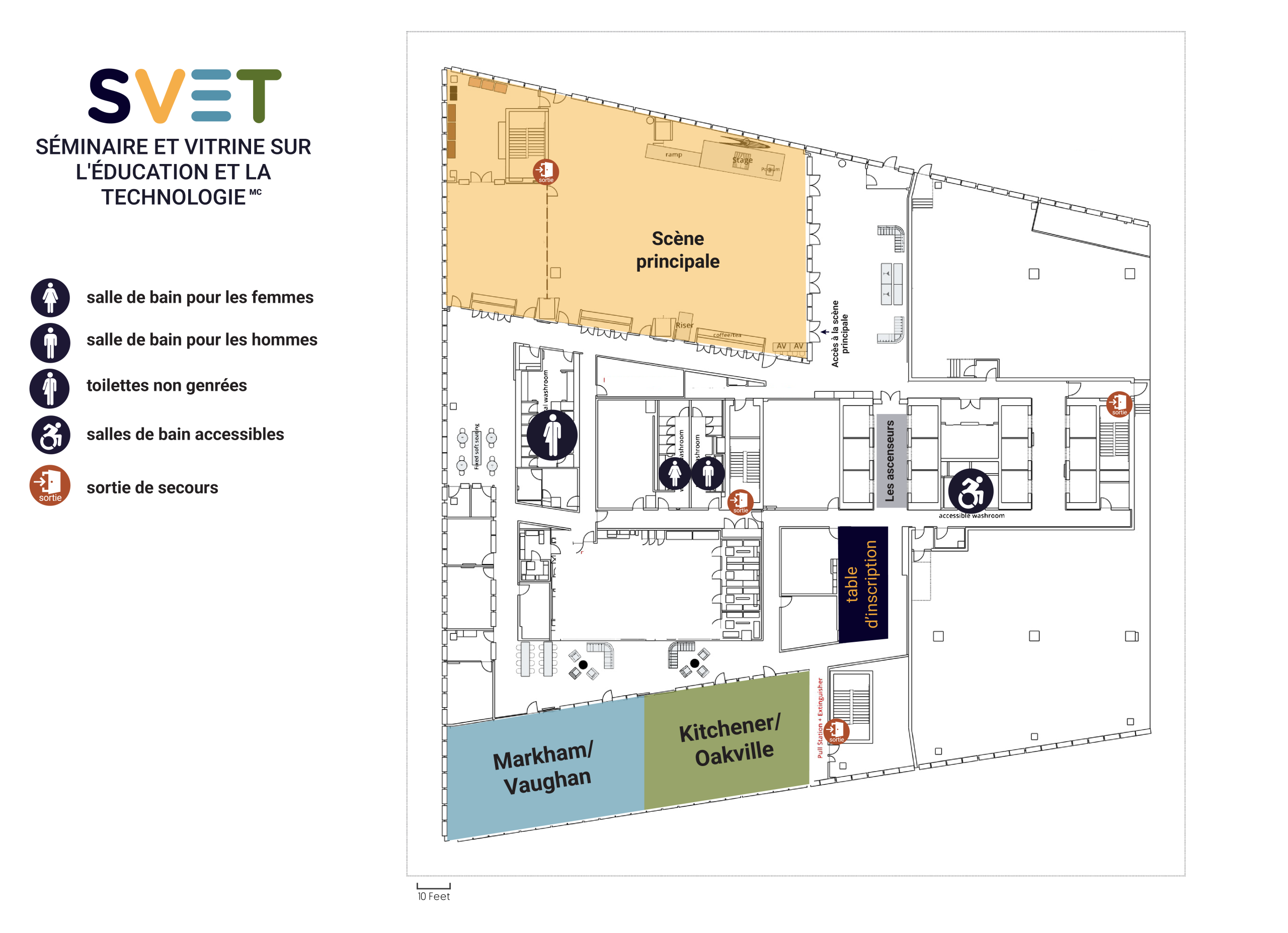Map of the Venue